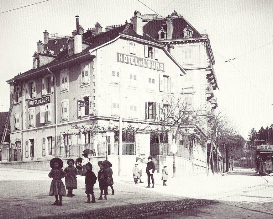 Residence De L'Ours Lausanne Buitenkant foto